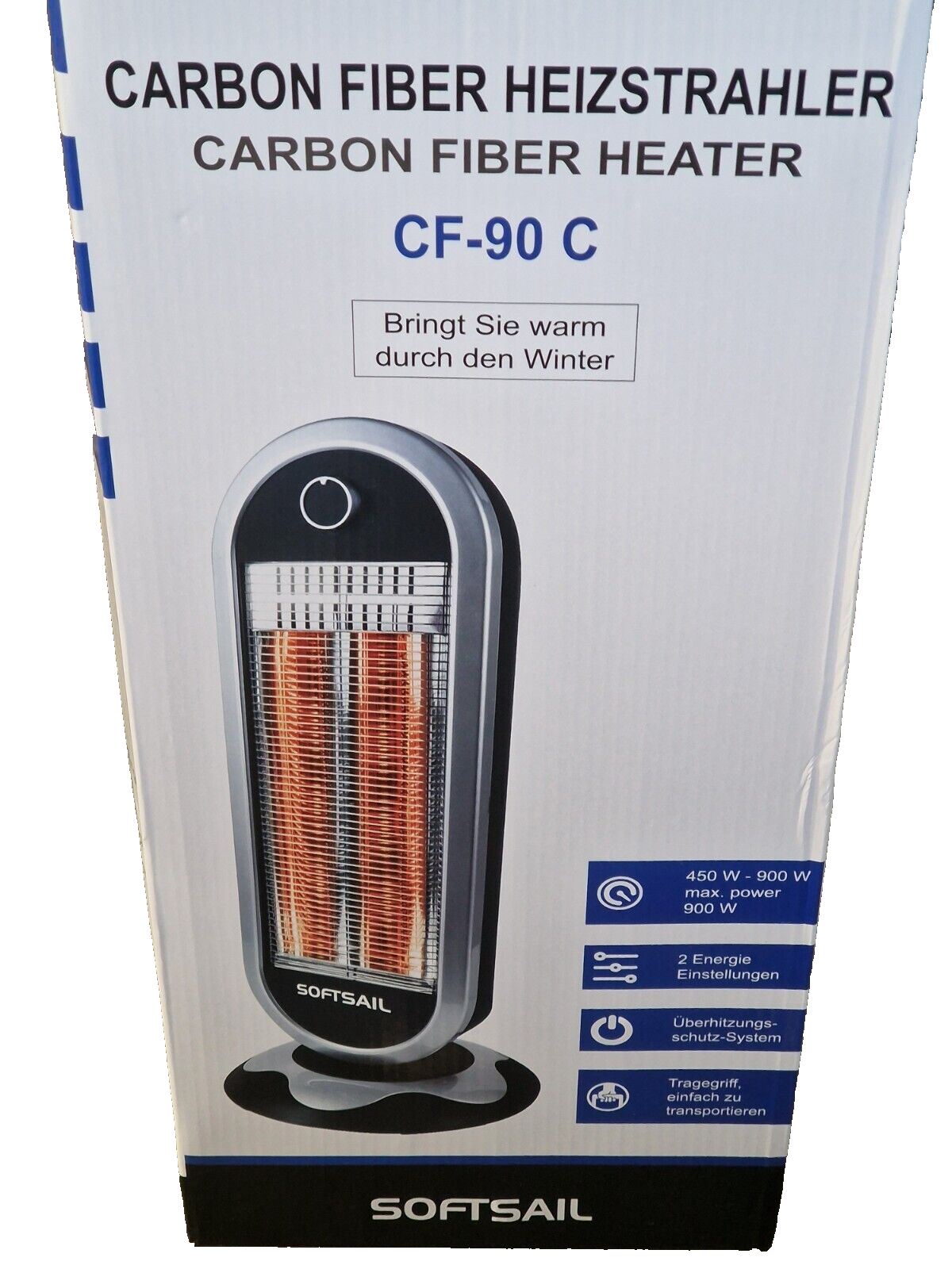 Carbon Fiber Heizstrahler CF-90 C, 1B Ware